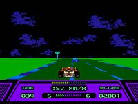 Rad Racer sur Nintendo Nes